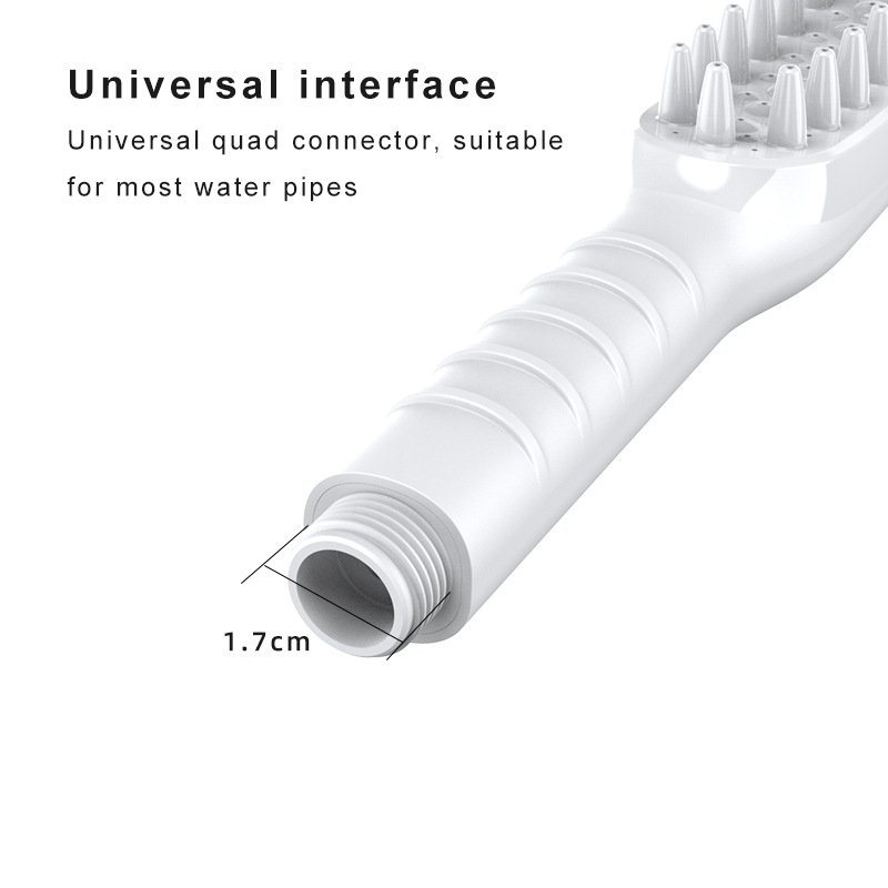 Handheld Pet Grooming Shower Sprayer - With Comb Teeth Hose & Adapters - Image 4