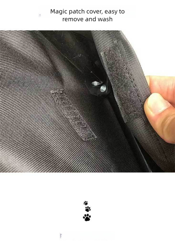 Bright Green Elevated Comfort Pet Bed - Portable & Foldable Dog Cat Cot - Durable 600D Oxford Fabric, Washable Cover, All Seasons - Image 4