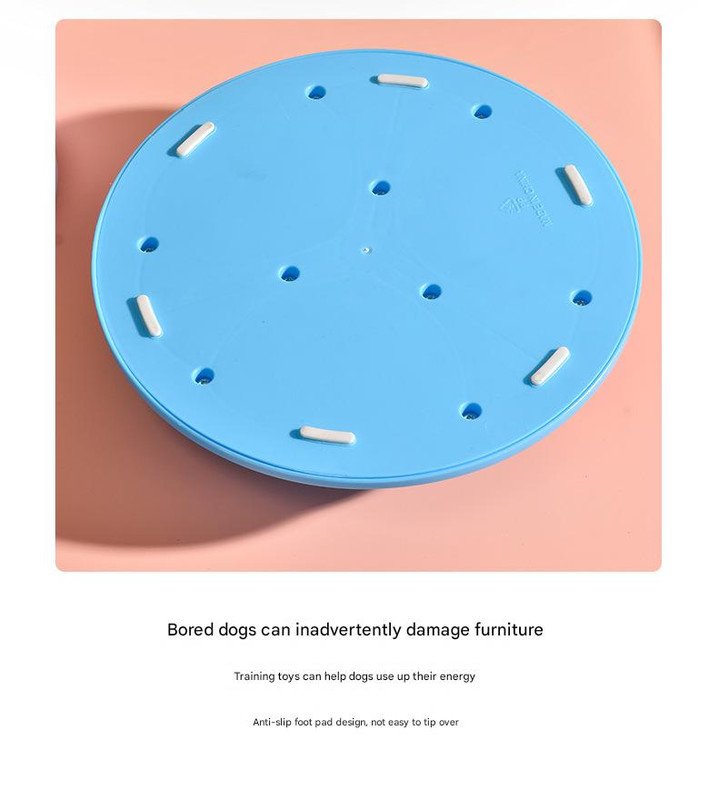 Interactive Dog Puzzle Feeder Toy - IQ Training & Slow Feeder with Anti-Skid Base(blue) - Image 6