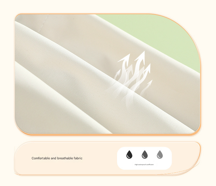 Colorblock (White Purple) Dog Raincoat - Waterproof with Hood and Reflective Strips (Size S) - Image 5