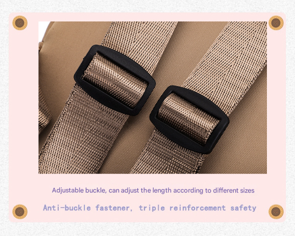 Black Adorable Monster Pet Backpack Harness - Small Dog & Cat Treat Pouch with Poop Bag Dispenser - Image 6