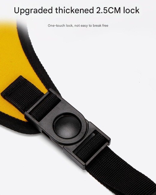 Size L Black Ultimate Dog Harness Vest with Backpack - Padded, Reflective & Adjustable for Medium to Large Breeds - Image 7