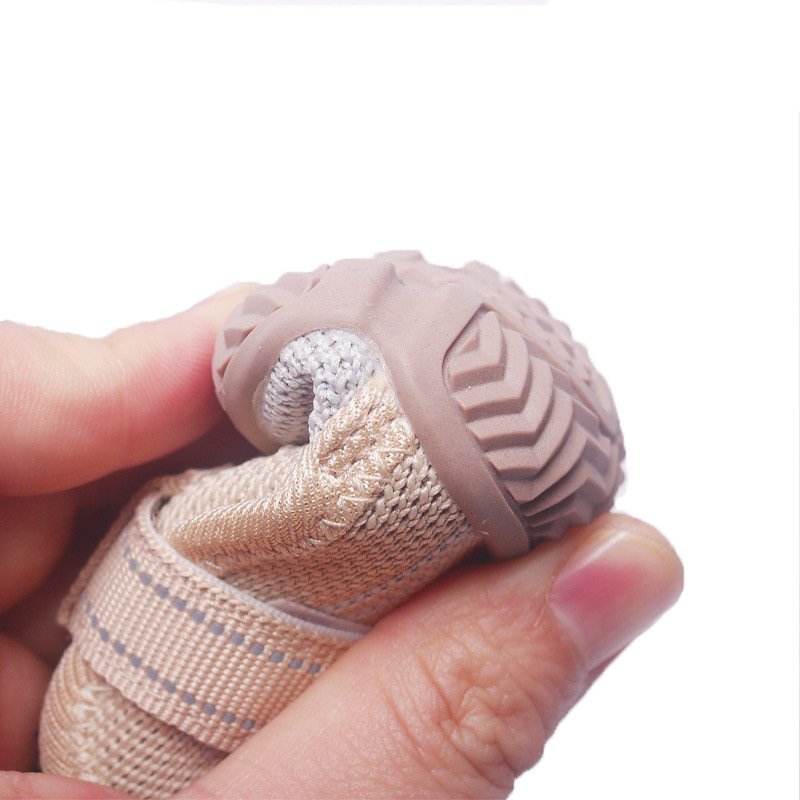 2# Purple Breathable Woven Dog Shoes for Small to Medium Dogs - Non-Slip, Durable, Anti-Dirty Paw Protectors - Image 2