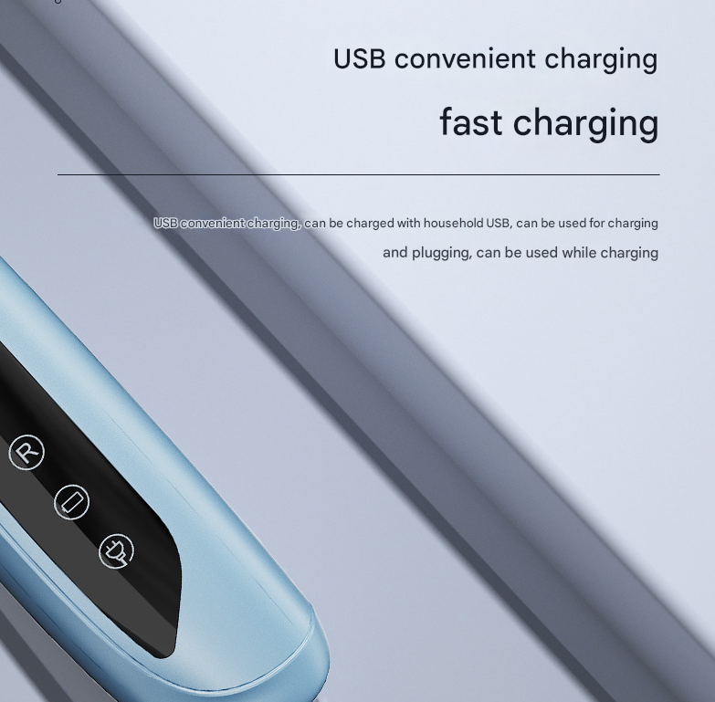 Blue Precision Pet Paw Trimmer - Waterproof & Rechargeable Grooming Clipper for Dog & Cat Paws, Eyes, and Ears - Image 5