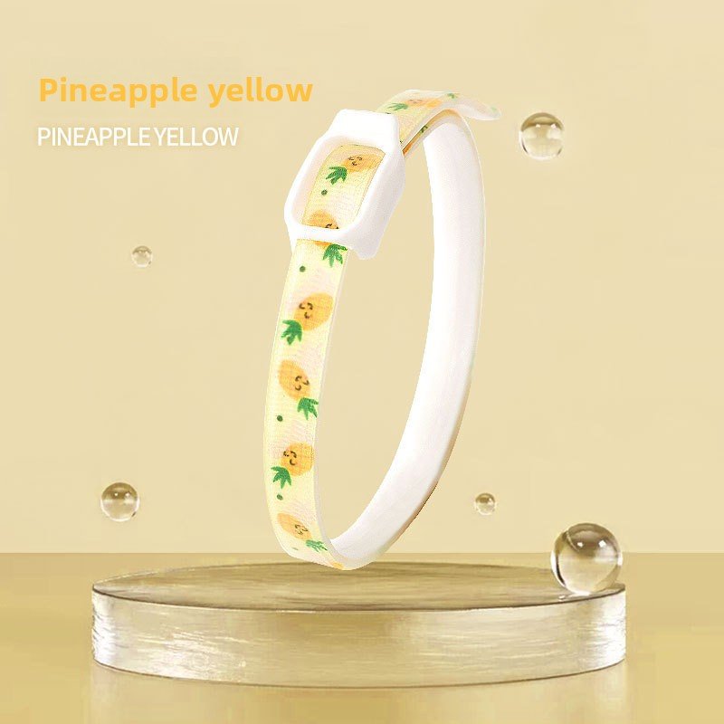 2-Pcs Yellow Pet Insect Repellent Collar with Plant-Based Essential Oils â€“ Adjustable, Water-Washable & Safe for Dogs and Cats(36cm)