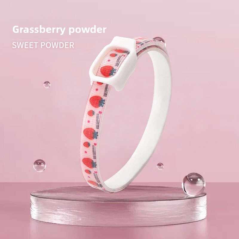 2-Pcs Pink Pet Insect Repellent Collar with Plant-Based Essential Oils â€“ Adjustable, Water-Washable & Safe for Dogs and Cats(36cm)