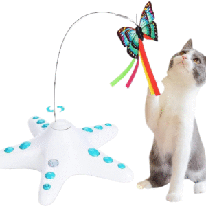 Starfish Butterfly Cat Teaser Toys
