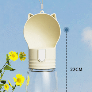 Pet portable outdoor water cup milk coffee color 8.5 * 22CM