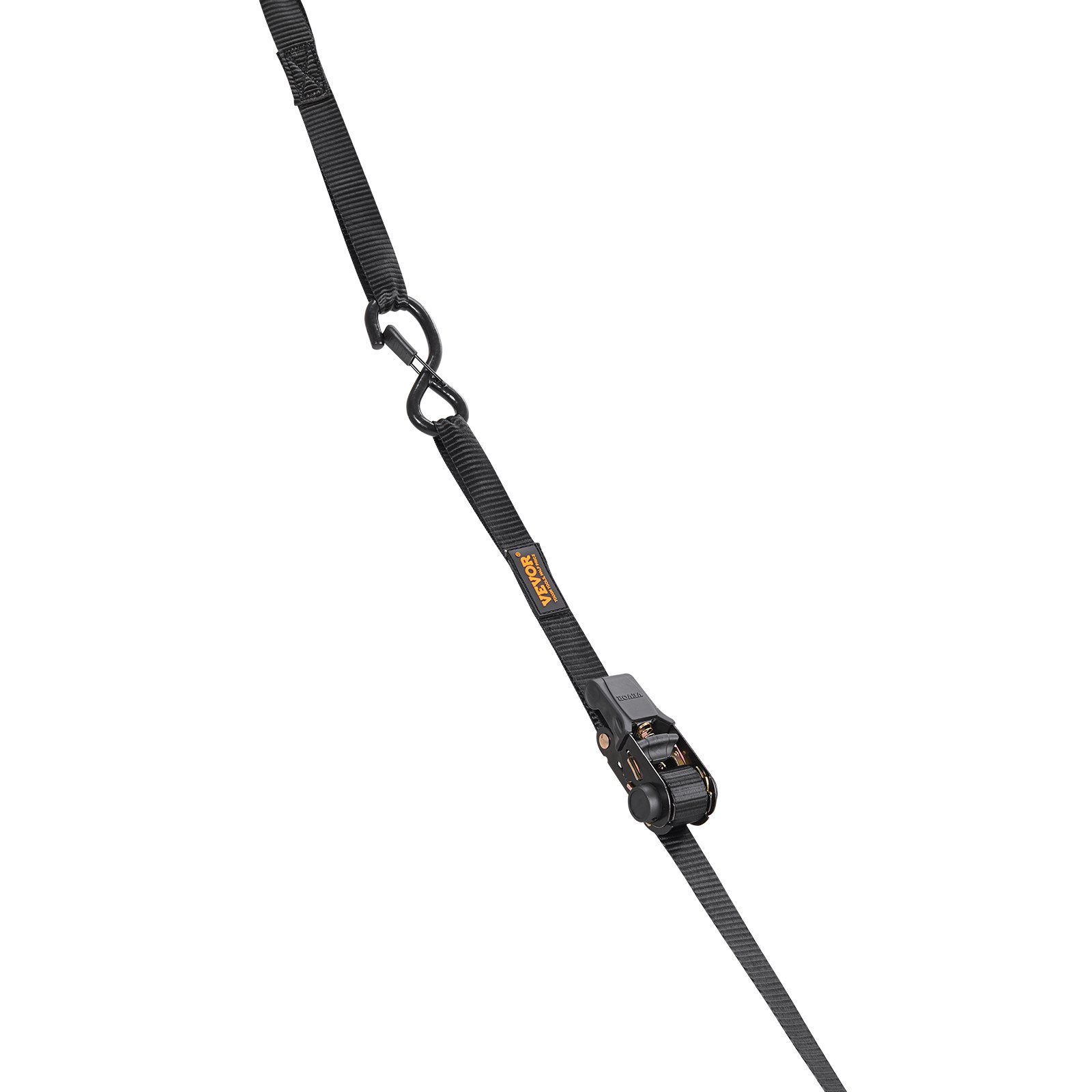 VEVOR 4 Pack Ratchet Tie Down Straps 2200 lbs 1"x15' Heavy Duty for Cargo